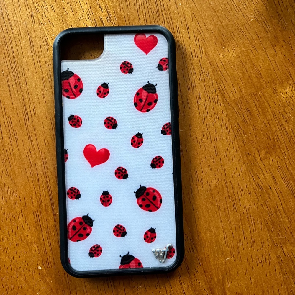 Wildflower Lady Bug Case iPhone 7, 8 and SE 2nd generation